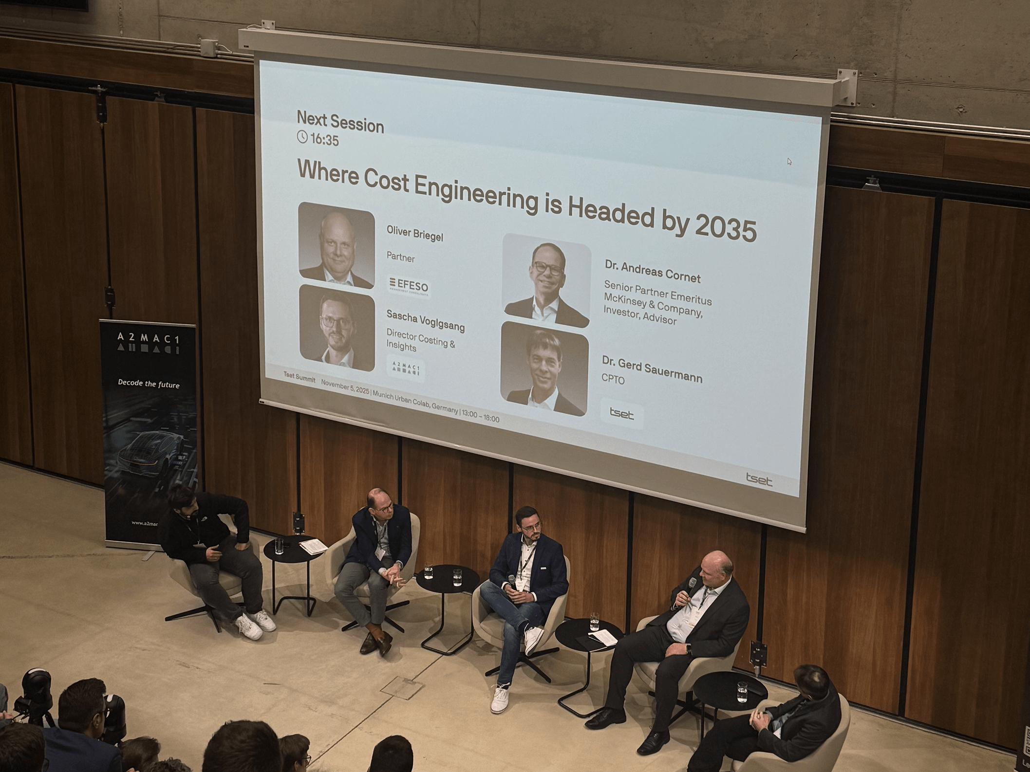 Panel discussion at Tset Summit 2025