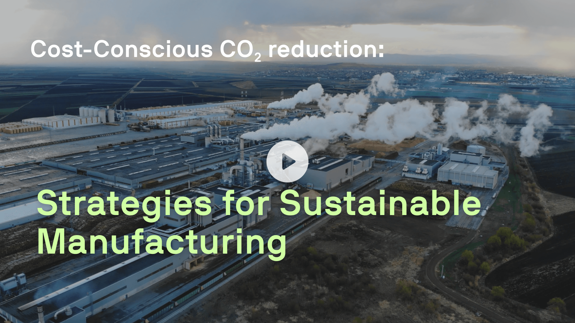 Strategies for Sustainable Manufacturing video
