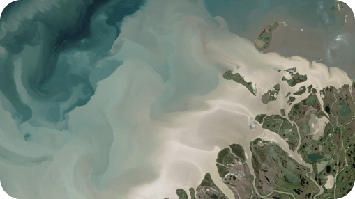 Aerial view representing CO₂ data transparency for Scope 3 upstream emissions and product carbon footprint simulation Aerial view representing CO₂ data transparency for Scope 3 upstream emissions and product carbon footprint simulation