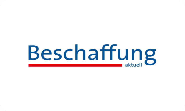 Logo von Beschaffung Aktuell, einer deutschen Publikation, die sich auf Erkenntnisse in den Bereichen Beschaffung, Sourcing und Lieferantenmanagement konzentriert.