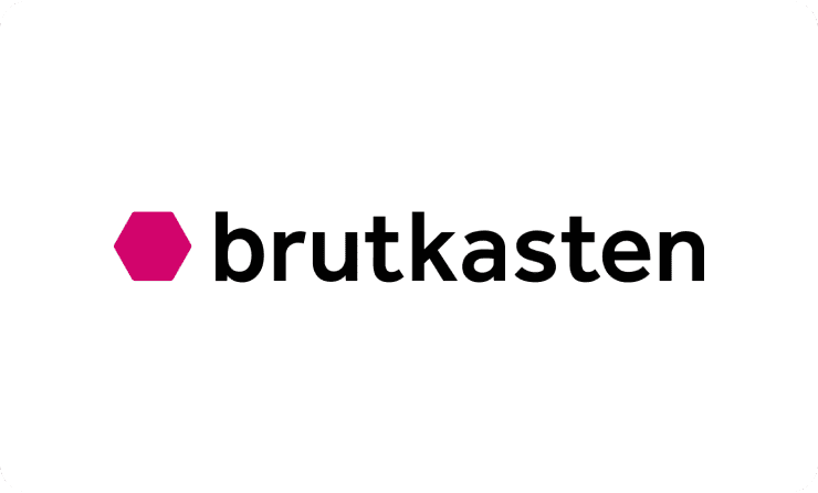 Logo von brutkasten, einer Medienplattform für Innovation, Startups und Technologietrends in der DACH-Region.
