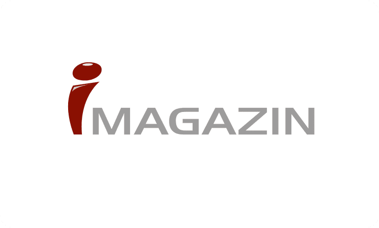 Logo des iMagazins, einer Fachzeitschrift für Themen rund um Elektrotechnik, Energieeffizienz und Industrietechnik.