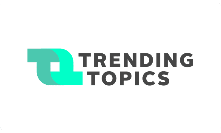 Logo von Trending Topics, einer digitalen Plattform für Startups, Technologie, Nachhaltigkeit und wirtschaftliche Innovation in Europa.