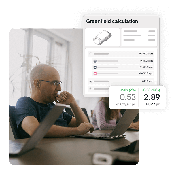 Visual introduction to sourcing features in Tset's product cost software, emphasizing faster, data-driven procurement decisions for cost optimization.